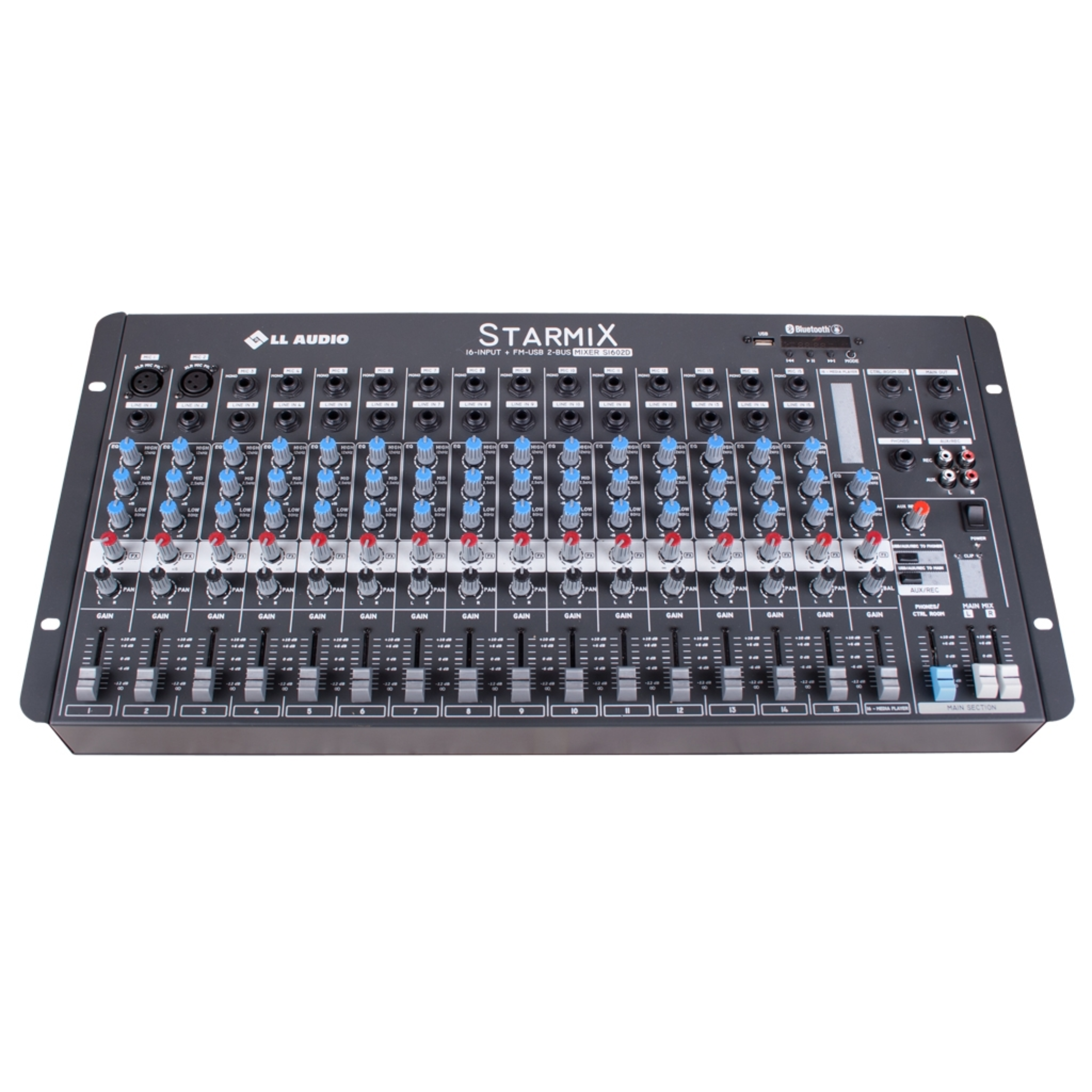 Mesa De Som LL Áudio 16 Canais Profissional S1602D