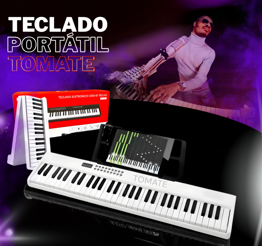 ♪蓄音機 Teclado Tomate 61 Teclas MS7-9995